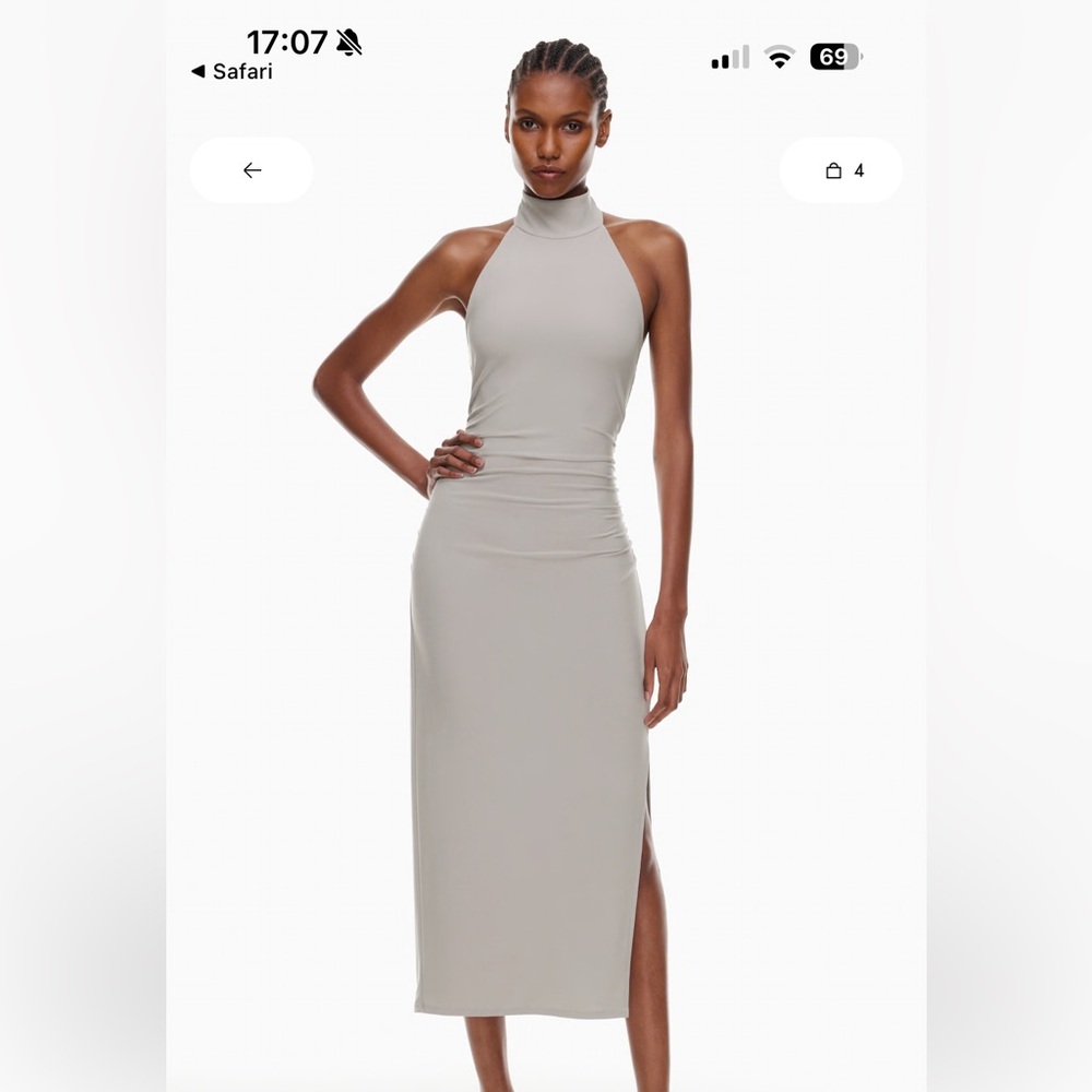 Wilfred Aritzia Smooth Matter Remedy Dress - Picture 2 of 10